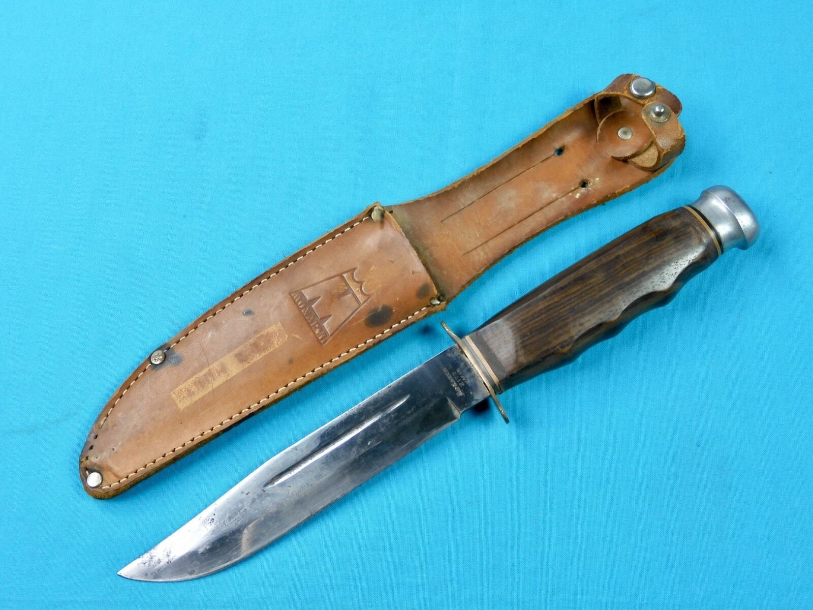 Monarch 'Turquoise Scroll' Pocket Knife