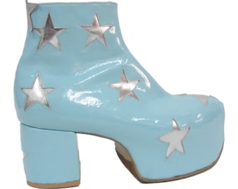 Glam Boots - 11 Star, Bowie Glam