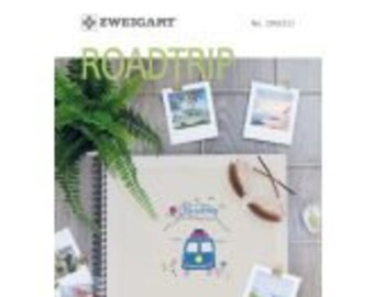 ZWEIGART 104/311 Road Trip, Embroidery Ideas Cross Stitch Instruction Booklet Template