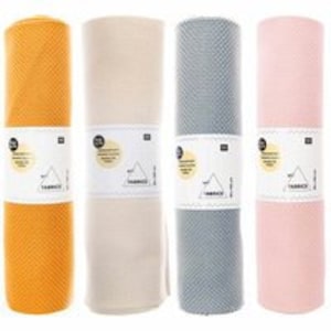 Monk's cloth various colors embroidery RICO design for punch needle fabric section 50 x 140 cm