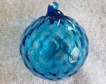 Light Catcher Ornament - Aqua