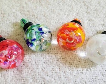 Wine Bottle Stopper - Red, Ocean, Orange, or White