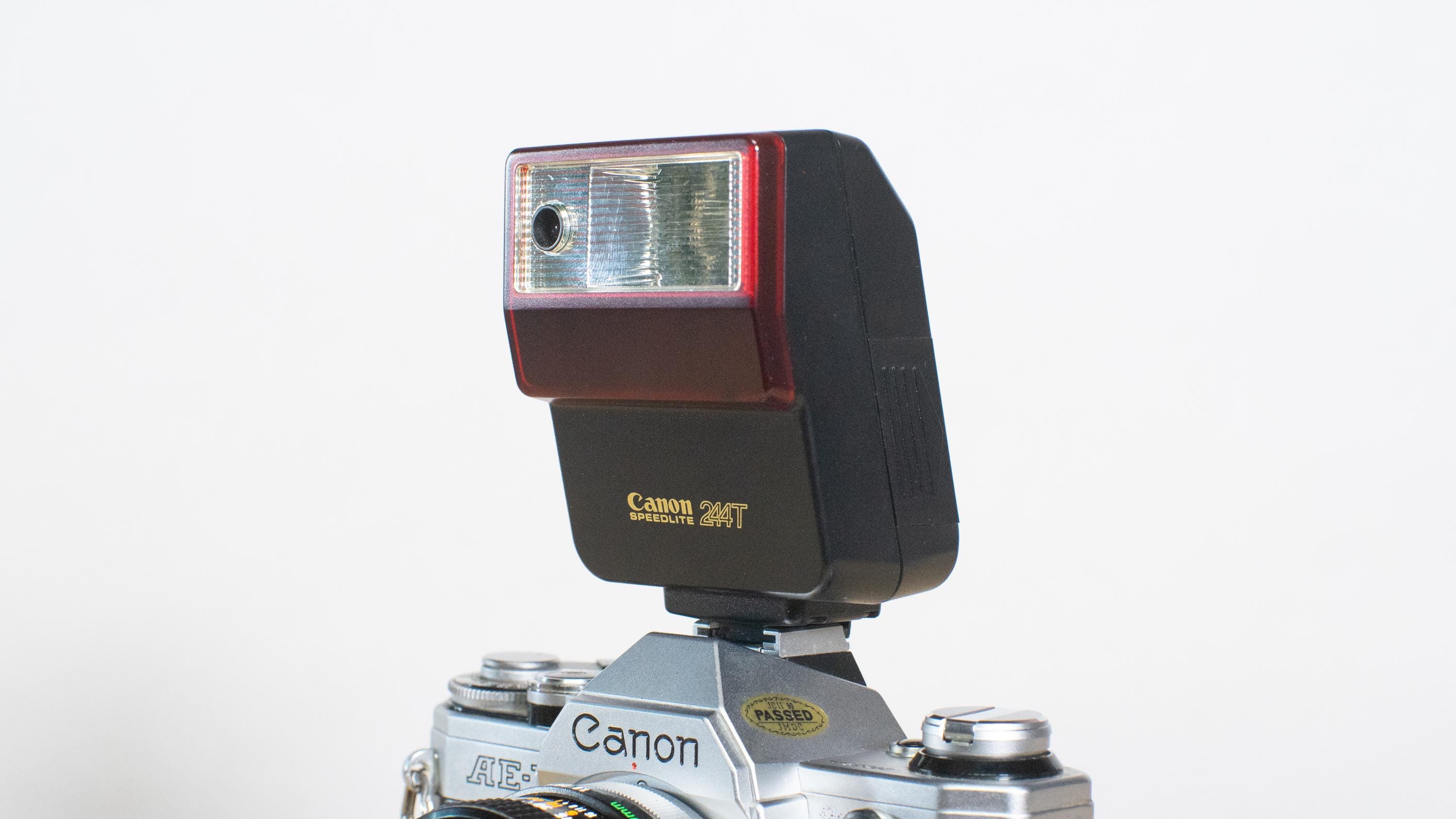 Canon Speedlite 244T Flash - Professionally Tested / Working - Etsy