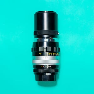 Objetivo Nikon Nikkor-Q 200 mm 1:4 Prime - Objetivo Nikon F Mount Non-Ai - Probado profesionalmente y en funcionamiento