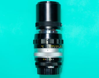 Nikon Nikkor-Q 200mm 1:4 Prime Lens - Nikon F Mount Non-Ai Lens - Professionally Tested / Working