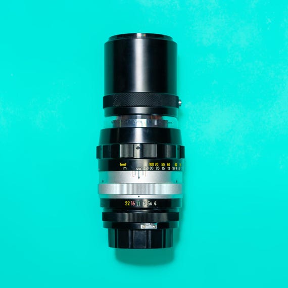 Nikon Nikkor-q 200mm 1:4 Prime Lens Nikon F Mount Non-ai Lens