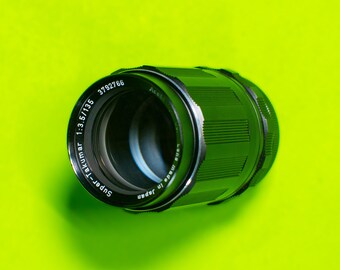 Asahi Super Takumar 135mm 1:3.5 Prime Lens - M42 Mount Lens - Professionally Tested / Working