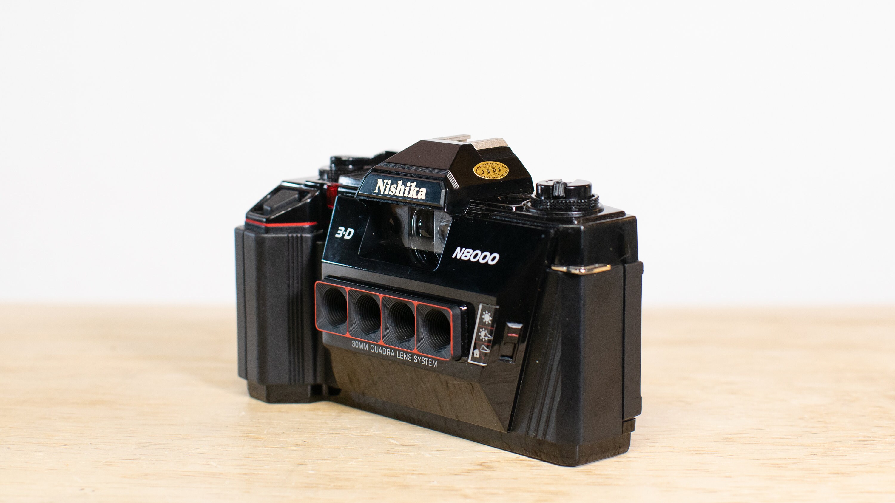 Nishika N8000 3D Point and Shoot 35mm Film Camera With