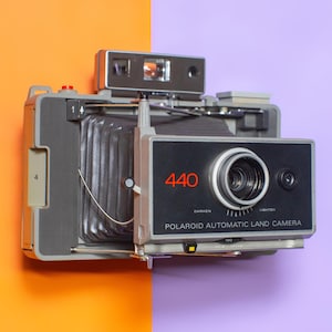 Polaroid 440 Land Camera - Instant Camera AAA converted - Professionally Tested / Working