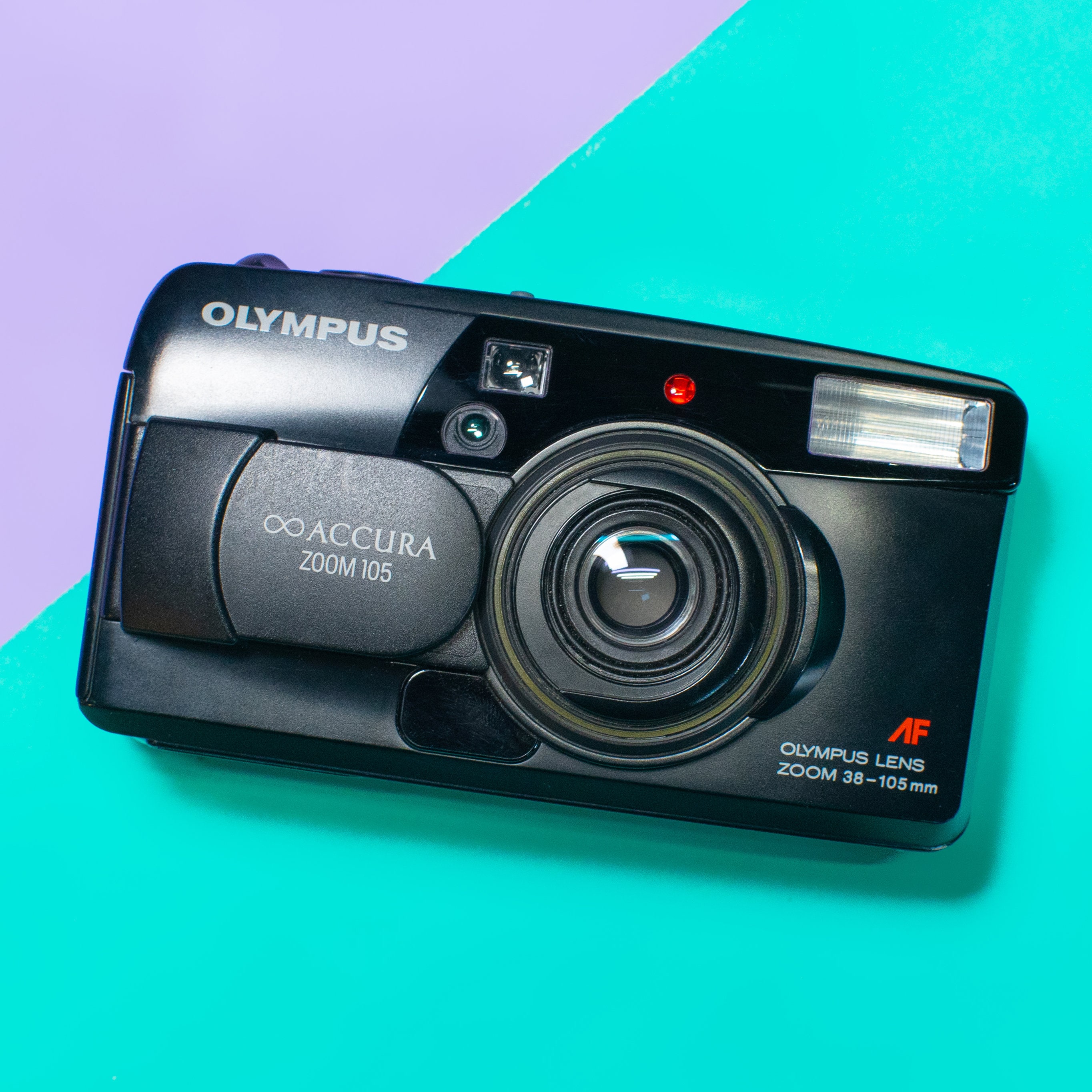 Olympus Accura Zoom 105 Point and Shoot 35mm Film Camera