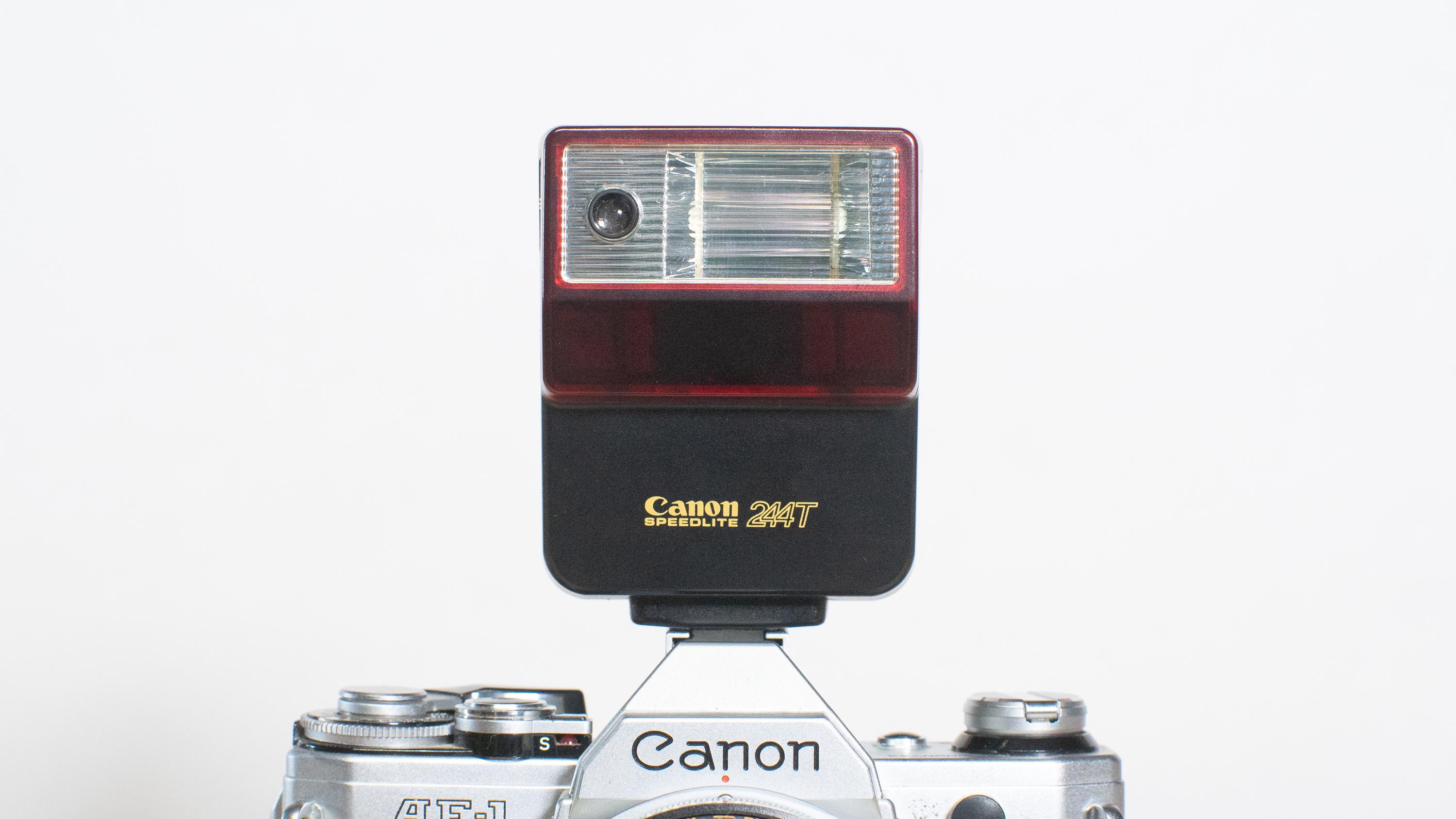Canon Speedlite 244T Flash - Professionally Tested / Working - Etsy