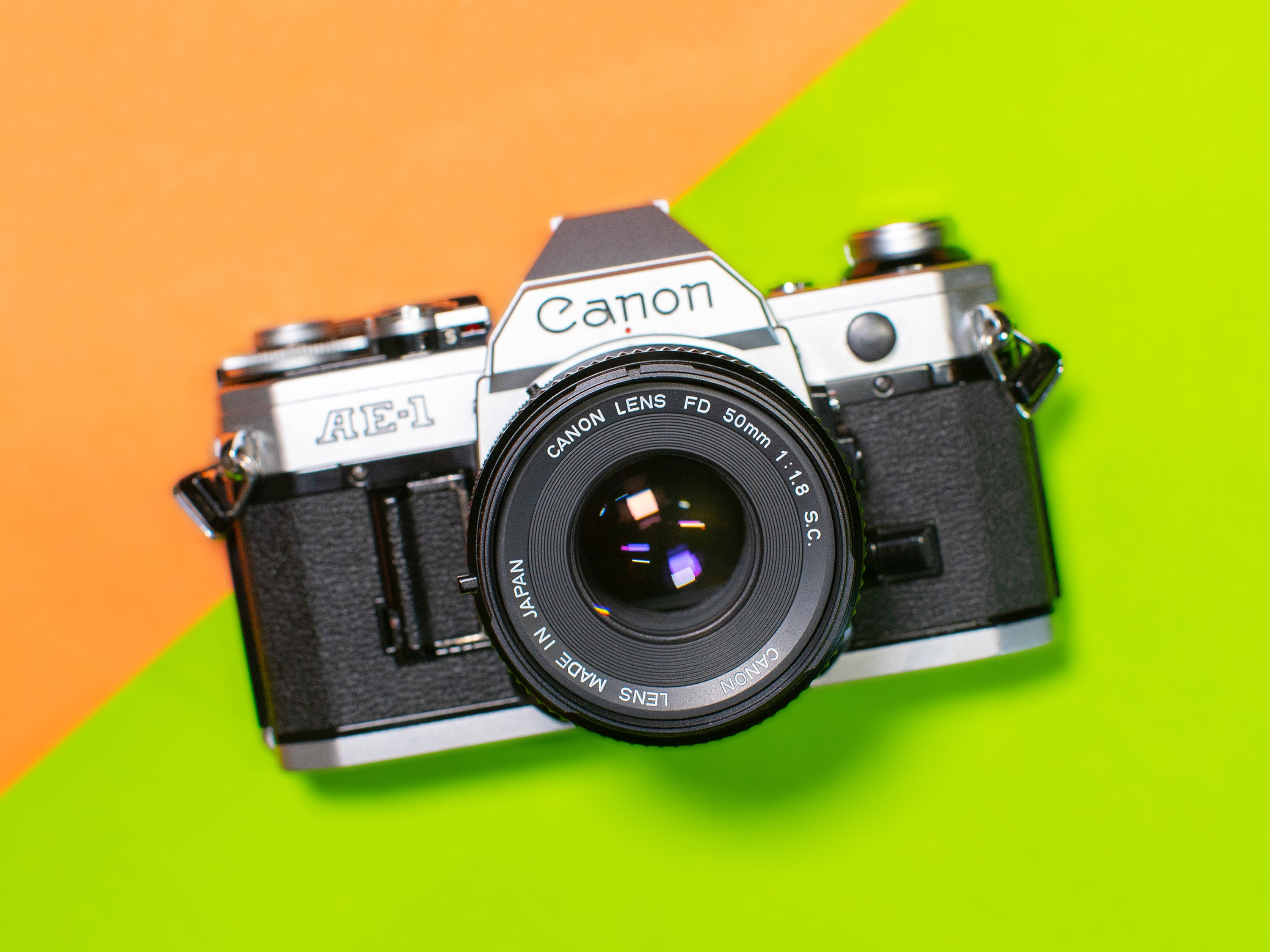 CANON FD 50mm 1:1.8 S.C. + AE-1 - 通販 - yapistudyo.com