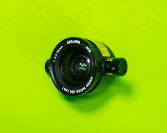 Obiettivo subacqueo Sea & Sea 20 mm 1:3.5 - Obiettivo per fotocamera Nikonos V testato a pressione - Testato professionalmente / Funzionante