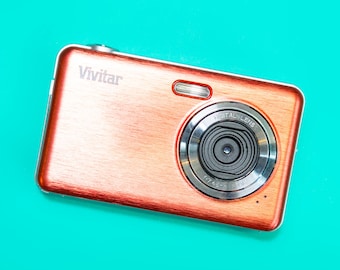 Vivitar Vivicam T027 Digicam Digital Point and Shoot Camera with Vivitar 7.45mm Prime Lens - Professionally Tested / Working