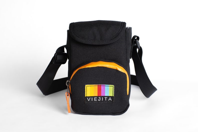 Borsa per fotocamera Solana Borsa per fotocamera a spalla/tracolla Nero