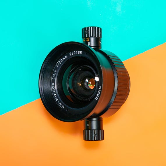 NIKONOS 28 viewfinder UW NIKKOR 20mm Nikon Uw-nikkor 20mm 1:2.8