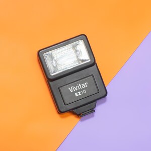 Vivitar EZ-10 Mini Flash - Professionally Tested / Working