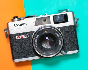 Canon Canonet 28 35mm Film Rangefinder Camera With Canon 40mm 1