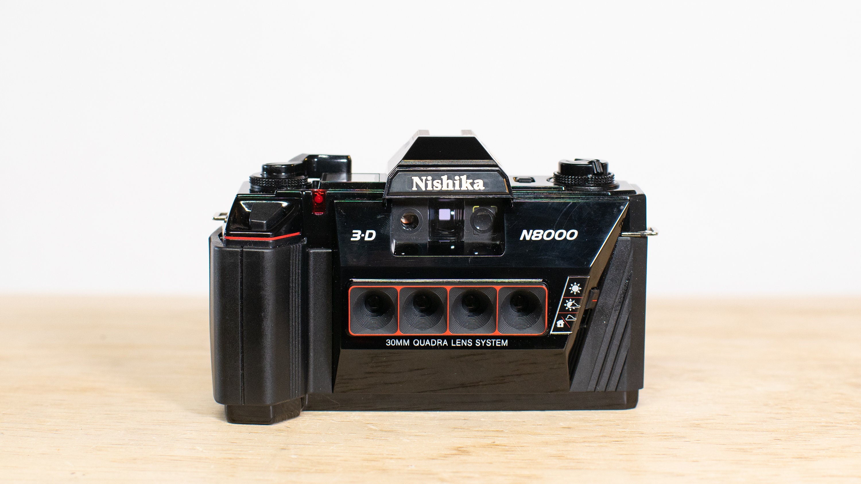 Nishika N8000 3D Point and Shoot 35mm Film Camera With