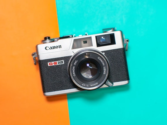 Canon Canonet QL17 GIII 35mm Film Rangefinder Camera With - Etsy