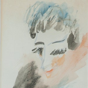 Judy Garland watercolor painting