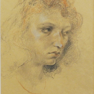 Pencil drawing "Female Portrait"