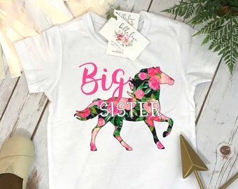 Big Sister Shirt, Promoted to Big Sister, Big Sister Announcement, Pregnancy Reveal, Baby Announcement, Big Sister To Be, Big Sister Reveal