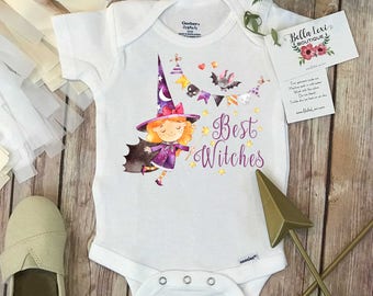 Halloween Onesie®, Best Witches, Halloween Baby, First Halloween, Little Witch, 1st Halloween, Baby Shower Gift, Newborn Gift,Halloween Baby