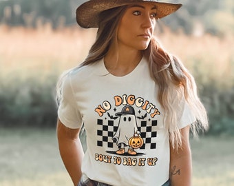 Camicie Boo di Halloween, Camicie di Halloween, Camicie Fantasma, Camicie di zucca, Camicie autunnali, Abito di Halloween, Camicia divertente di Halloween, Camicia da cowgirl