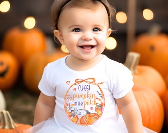 Halloween Onesie®, Cutest Pumpkin in the Patch, Halloween Shirt, First Halloween, Little Pumpkin, 1st Halloween, Baby Shower Gift, Newborn