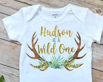 Wild One, Personalized Birthday Shirt, Wild One Party, Wild One shirt, Boy Birthday, Family Shirts, First Birthday, 1st Birthday, Boy Party