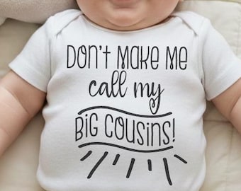 Cadeau voor neven en nichten, 'Laat me mijn oudere neven en nichten niet bellen', 'Grote neef/nicht', 'Baby neef/nicht' shirt, 'Cadeau voor neven en nichten', 'Kraamcadeau', 'Neven en nichten beste vrienden'