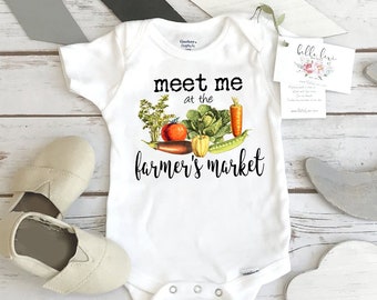 Baby Shower Gift, Farmer's Market, Country Baby, Farm shirt, Organic, Farm Onesie®, Farm Baby Gift, Cute Baby Clothes, Farm Theme, Farm baby