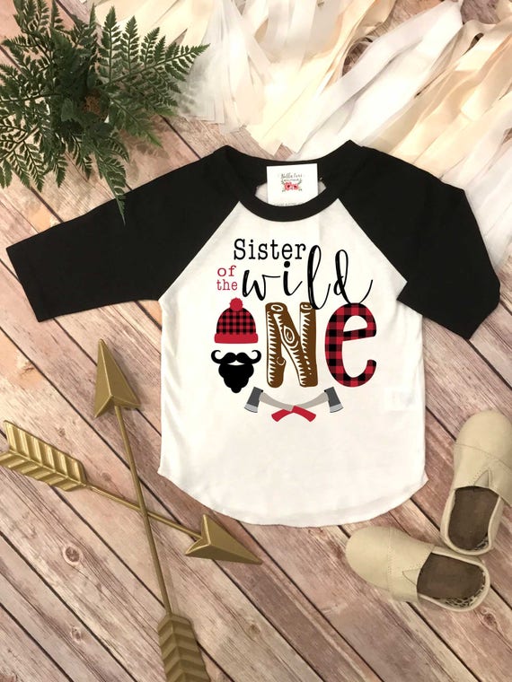 lumberjack 1st birthday shirt