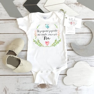 Spanish Pregnancy Reveal, Un Pequeno Pajarito Me Conto Vas a ser TIA, Spanish Baby Reveal Sister, Spanish Baby Announcement, Bebe en Camino