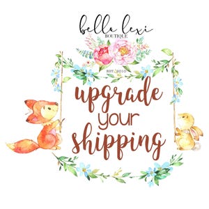 Add On Item to Upgrade Your Shipping Time on an Existing Order