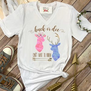 Gender Reveal, Buck or Doe, Gender Reveal Party, Boy or Girl party, Pregnancy Reveal, Gender Announcement, Gender Party, Gender Reveal Shirt