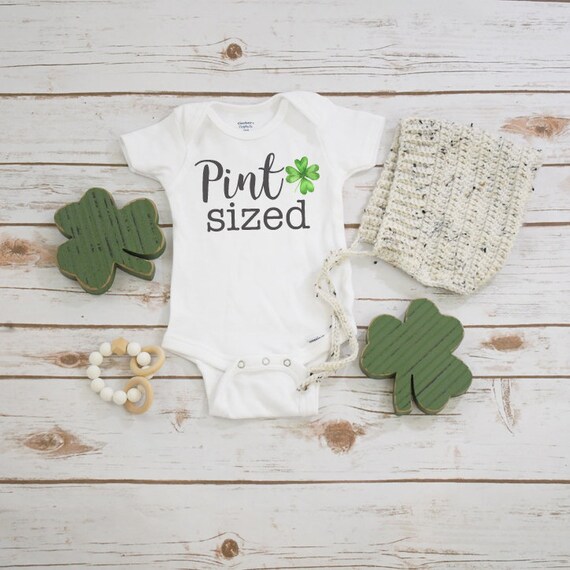 St. Patrick's Day Onesie® Pint Sized First St