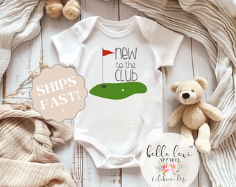 Golf Onesie®, Compañero de golf de papá, Regalo de baby shower