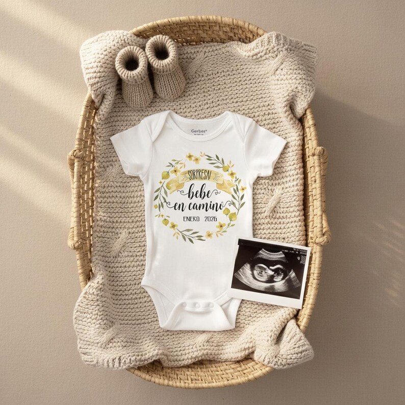 Revelación de Embarazo Español, Abuela y Abuelo, Anuncio de Embarazo, Revelación de Bebé Español, Sorpresa Bebe en Camino, Estamos Esperando, Bebe imagen 2