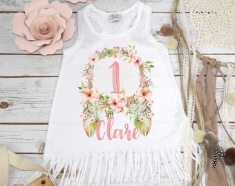 Wild One, Erster Geburtstag, Mädchen Geburtstagskleid, Boho Geburtstag, 1. Geburtstag, Dreamcatcher Geburtstag, Blumengeburtstag, 1