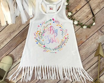 Rainbow Baby, Big Sister Shirt, Special Baby Gift, Rainbow Baby Gift, Big Sister Reveal, Rainbow Sister Set, Big Sister Gift, Rainbow sister