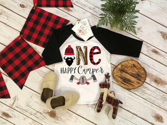 First Birthday Shirt Lumberjack Birthday 1st Birthday Shirt