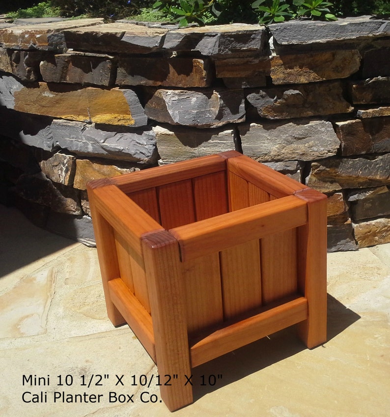 Redwood Planter Boxes Plans Download