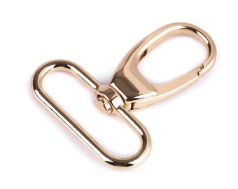 40 mm carabiner in rose gold colour