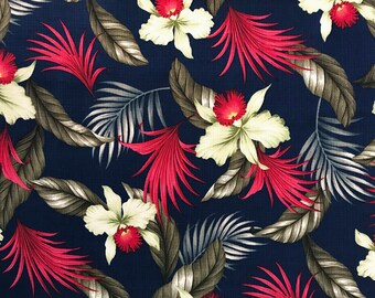 Sevenberry Deco Fabric “Jungle Flowers”