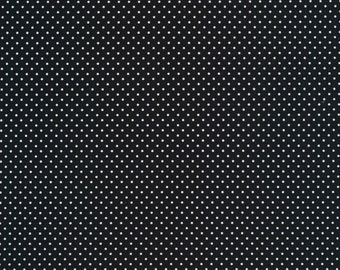 Moda Baumwolle Holiday Essentials Dots kleine Punkte schwarz weiß