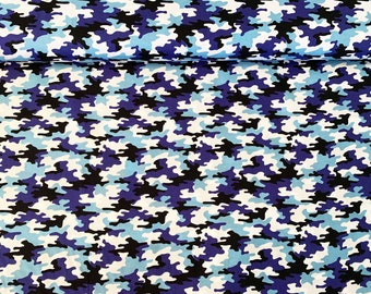 Nooteboom coton camouflage petit bleu