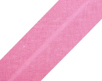 bias binding cotton light pink