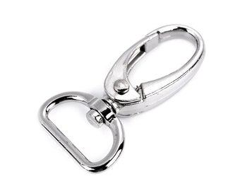 Carabiner 20mm silver round